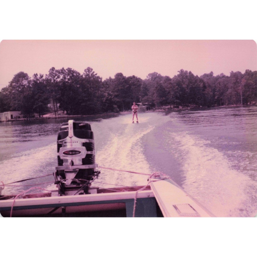 Vintage 1970s Lake Water Skiing Photos Lot of 6 Mercury 650 Motor 3.5x5 - Picture 4 of 6